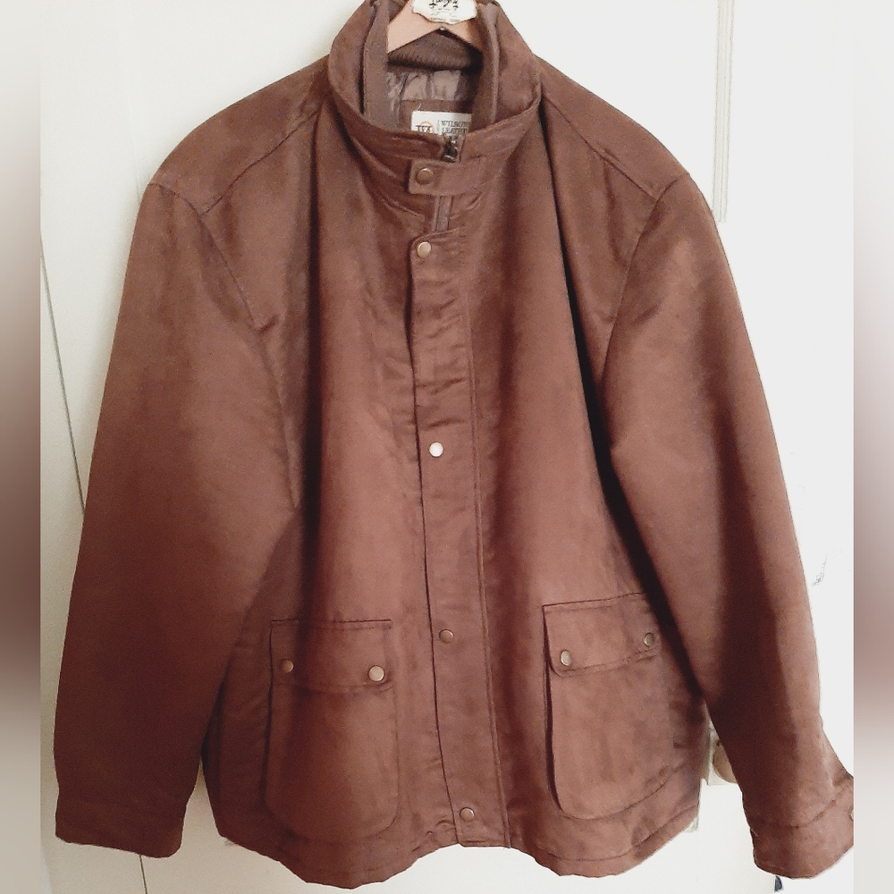 Wilson's Leather Suede Jacket w/ Removable Lining